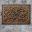 Carved wooden artwork featuring Quran 2:216 — “Perhaps you dislike something while it is good for you…”.