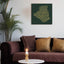 Algeria map, featuring the names of its cities in a living room.