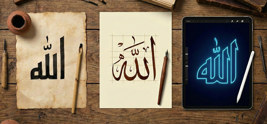 Arabic Calligraphy: Evolution, Styles, and Aesthetic Principles
