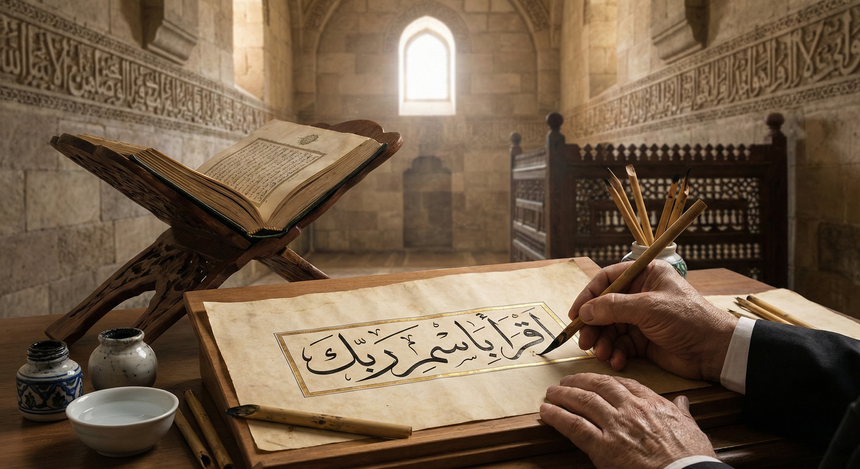 The Sacred Art: Exploring the Importance of Arabic Calligraphy in Islam