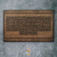 Carved wood artwork of Ayat al-Kursi in Kufic, centered and framed by Surah al-Fatiha above and below.