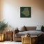 Algeria map, featuring the names of its cities in a living room.