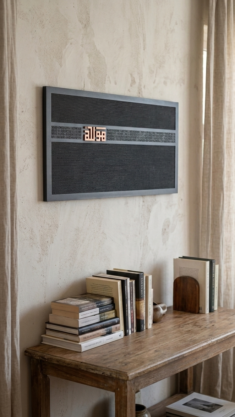 Asma’ Allah al-Husna (99 Names of Allah SWT) — Square Kufic Wood Artwork